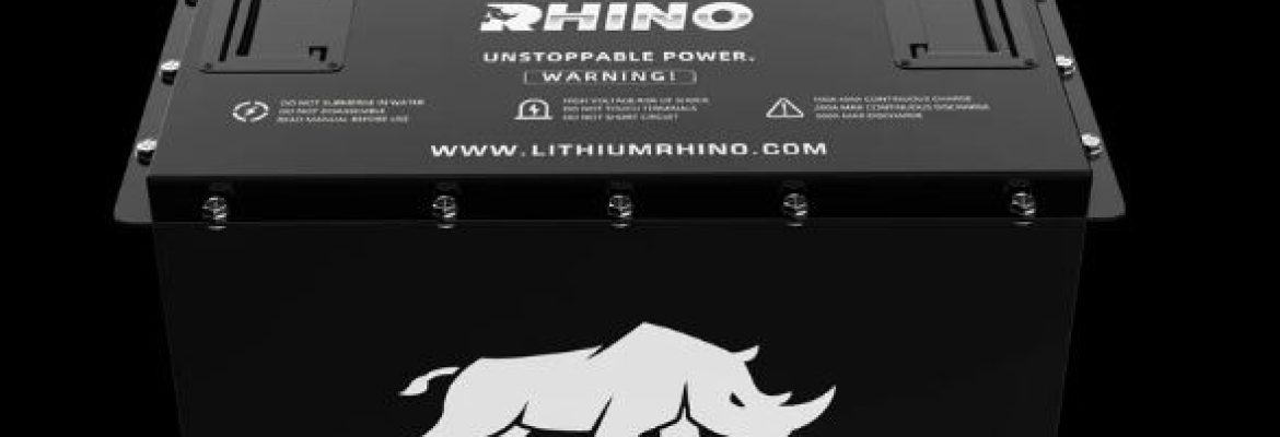 Lithium Rhino Golf Cart Battery